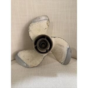 Vtg Aluminum 3 blade boat Outboard prop propeller 8.25" X 10.5" Marine Decor